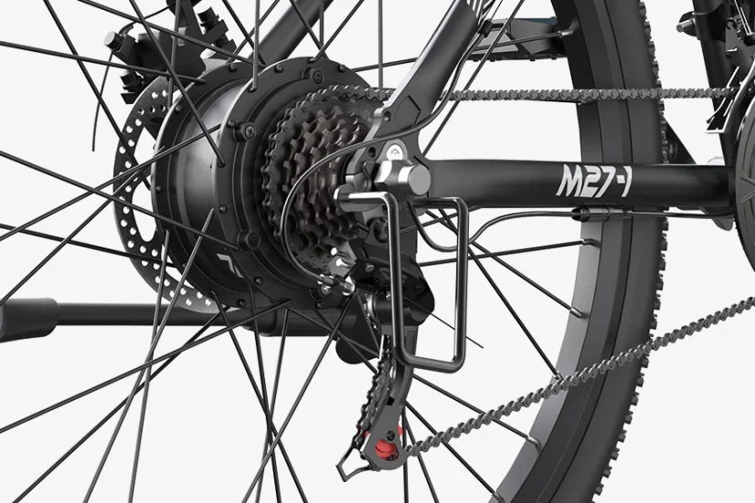 Horské elektrokolo VARUN M27-1 - Aplikace: Ne, Barva: Červená