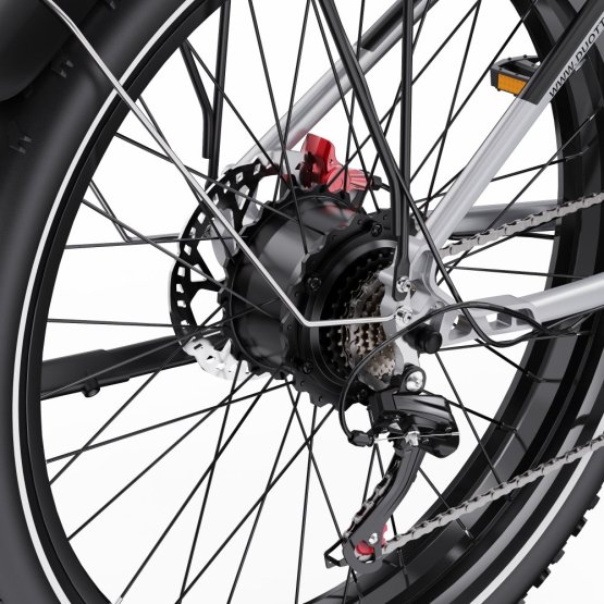 Výkonný elektrická fatbike DUOTTS F26 Lite
