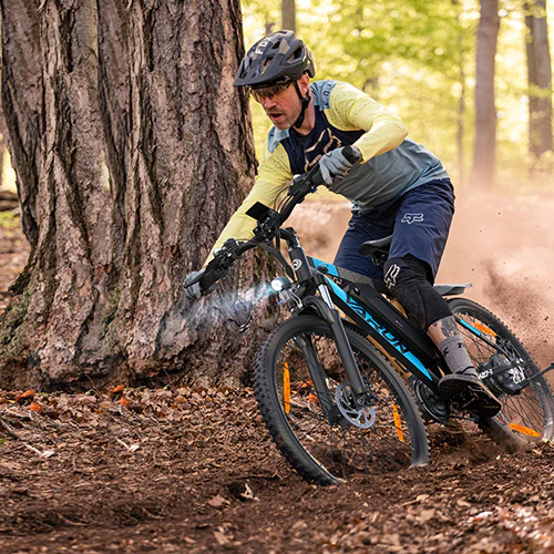 Horské elektrokolo VARUN M27-1 - Aplikace: Ne, Barva: Červená