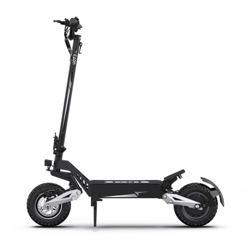 Skládací elektrická koloběžka OOTD T10 - Barva: Šedá, Baterie: 48V 13.5Ah
