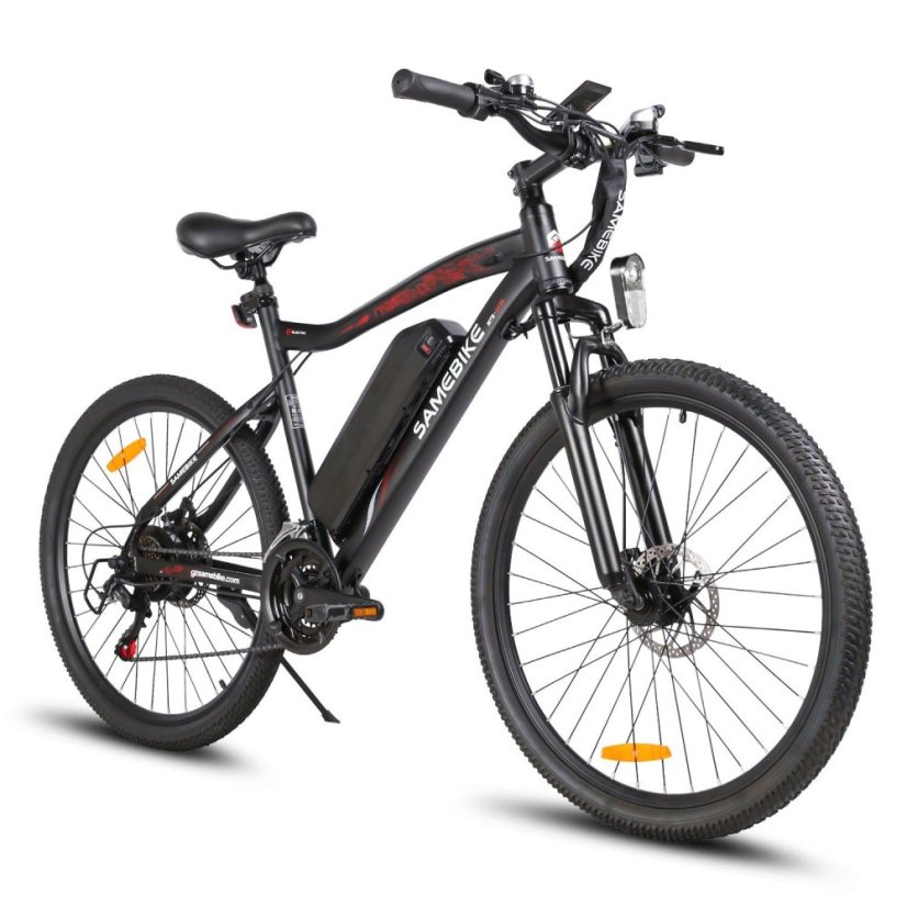 Horské elektrokolo SAMEBIKE SY26-II - Barva: Černá