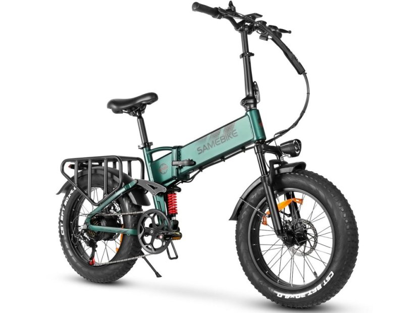 Skládací Fat Bike SAMEBIKE RS-A02 - Barva: Tmavě modrá