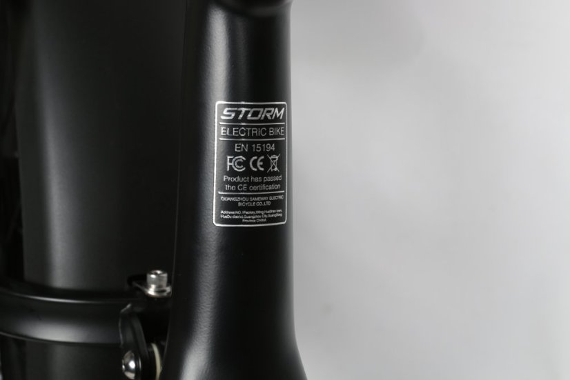 Výkonné fatbike elektrokolo SAMEBIKE STORM 48V 20Ah - Barva: Bílá