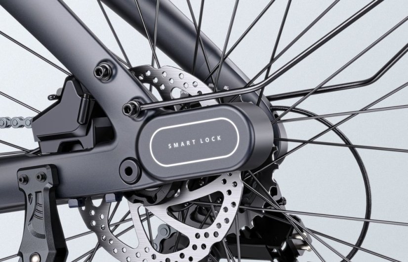 Karbonové městské elektrokolo ENGWE N1 Pro - Barva: Inkoustově zelená