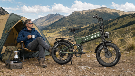 Skládací fatbike elektrokolo APEFOX RH20