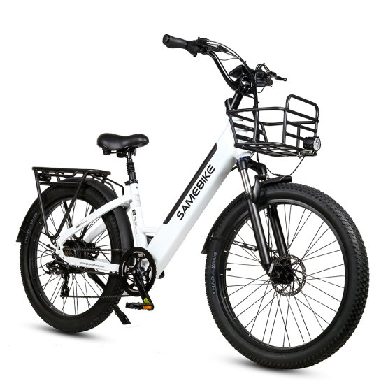 Robustní městské elektrokolo SAMEBIKE RS-A01 Plus