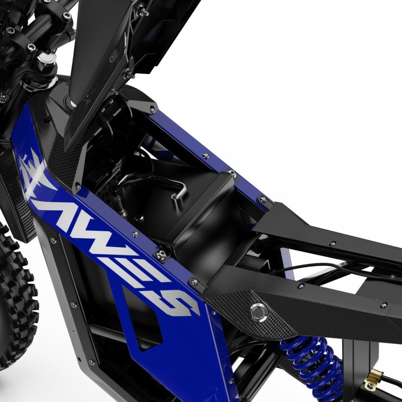 Elektrická off-road motorka ZAWES GT1 2000 W, 60 V 28 Ah