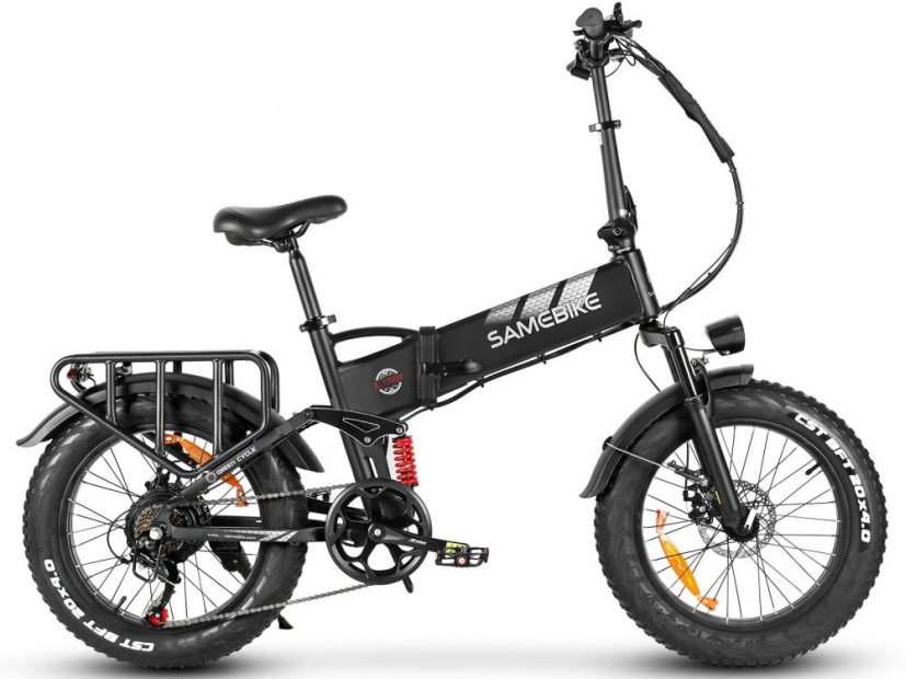 Skládací Fat Bike SAMEBIKE RS-A02 - Barva: Tmavě modrá