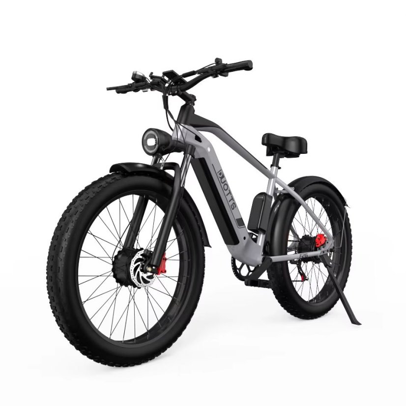 Elektrické kolo se dvěma motory DUOTTS F26 - Barva: Černá