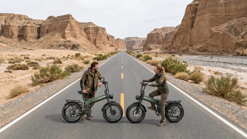 Skládací fatbike elektrokolo APEFOX RH20