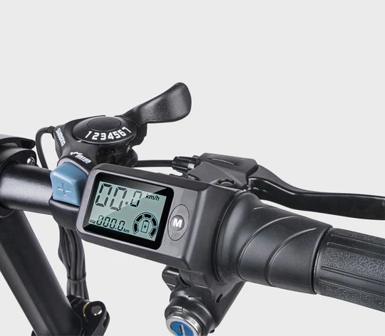 Skládací městské elektrokolo SAMEBIKE 20LVXD30 - Barva: Černá