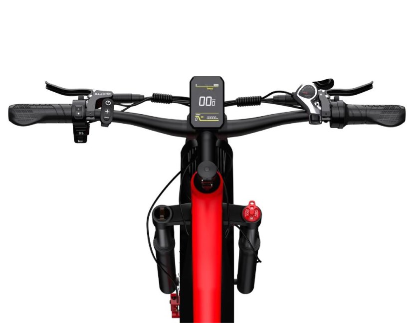 Elektrické kolo se dvěma motory DUOTTS F26 - Barva: Černá