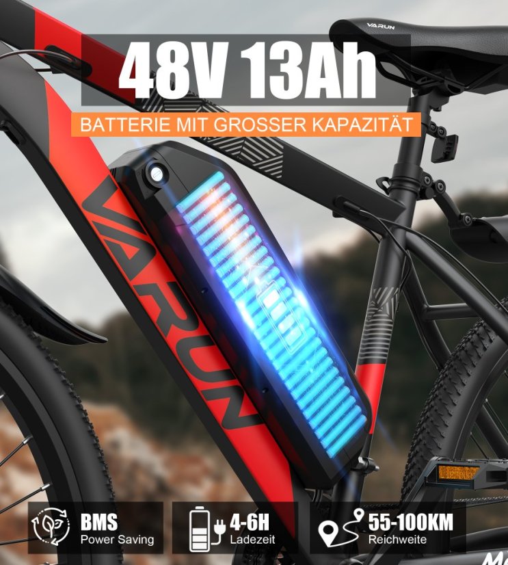 Horské elektrokolo VARUN M27-1