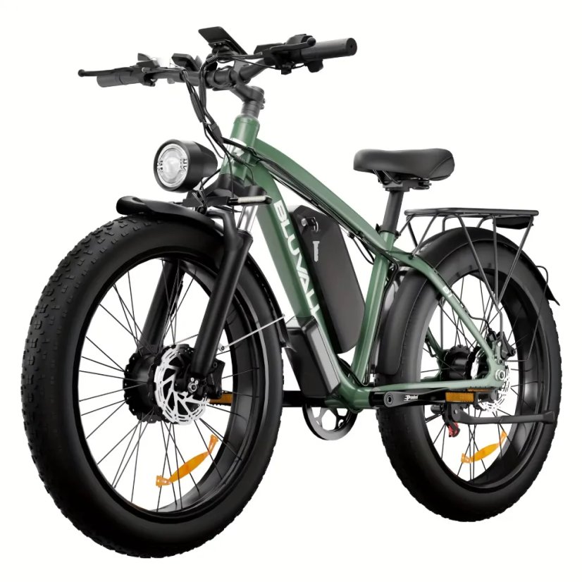 Fatbike Beach Cruiser F1 AWD - Barva: Zelená