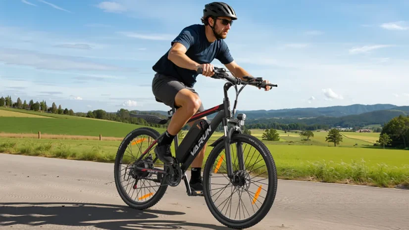 Výkonné horské elektrokolo Varun M26-2 - Barva: Červená