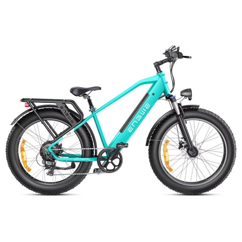 Celoodpružené fatbike elektrokolo ENGWE E26 - Barva: Žlutá, Rám: Snížený