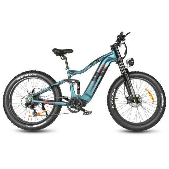 Celoodpružené fatbike elektrokolo SAMEBIKE RS-A08-II 48V 17Ah