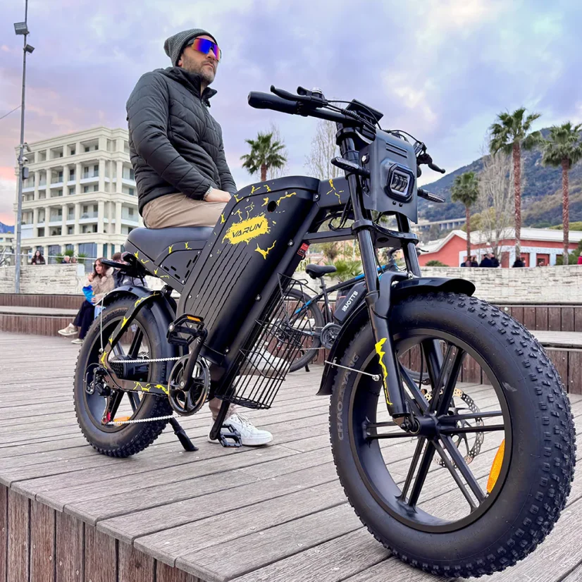 Elektrický moped VARUN X-Plorer Raptor/Beast - Baterie: 48V 20.8Ah