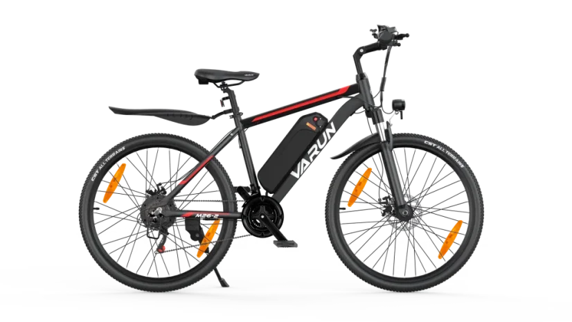 Výkonné horské elektrokolo Varun M26-2 - Barva: Červená