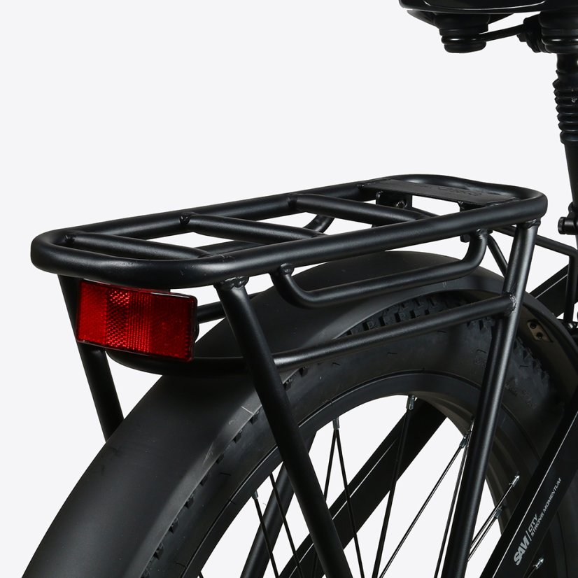 Robustní městské elektrokolo SAMEBIKE RS-A01 Plus - Barva: Černá