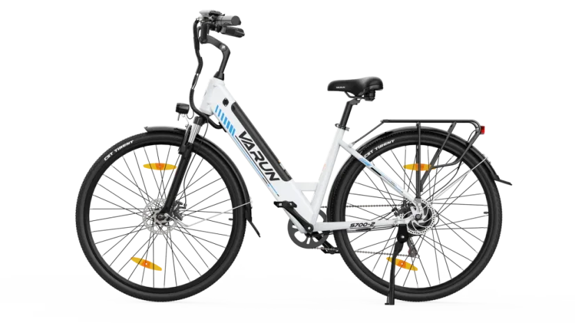 Městské elektrokolo VARUN S700 - Barva: Černá, Rám: Klasický