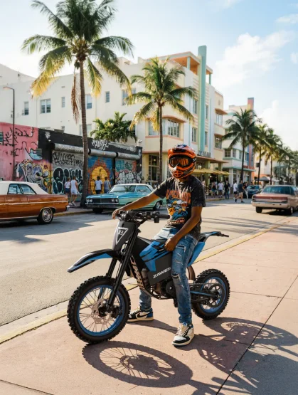 Elektrický dirt bike ZAWES S3