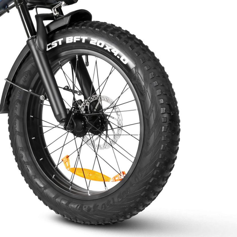 Skládací Fat Bike SAMEBIKE RS-A02 - Barva: Tmavě modrá