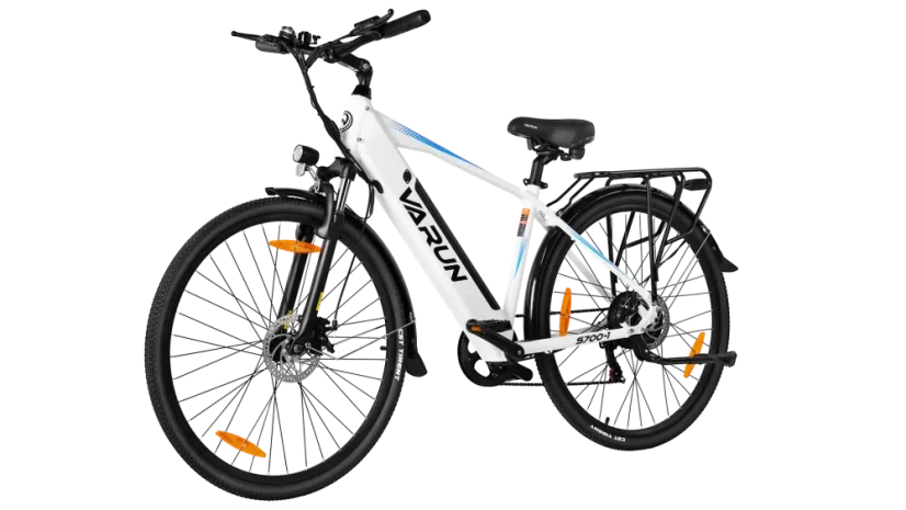 Městské elektrokolo VARUN S700 - Barva: Bílá, Rám: Snížený