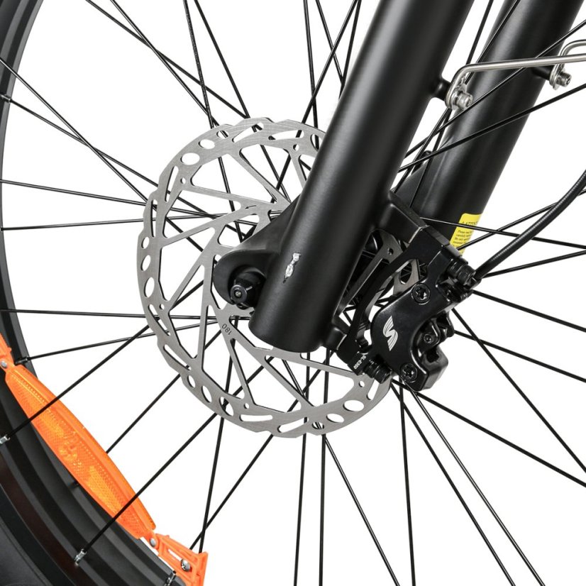 Výkonné fatbike elektrokolo SAMEBIKE STORM 48V 20Ah - Barva: Bílá