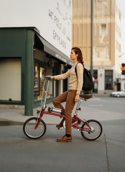 Lehké skládací městské elektrokolo OneSport OT02