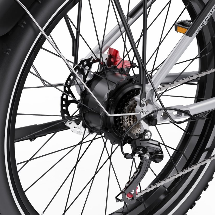 Výkonný elektrická fatbike DUOTTS F26 Lite