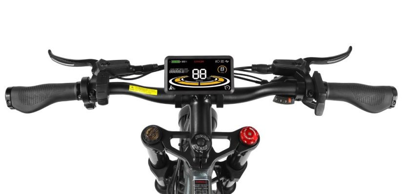 Celoodpružené fatbike elektrokolo SAMEBIKE RS-A08-II 48V 17Ah - Barva: Modrá