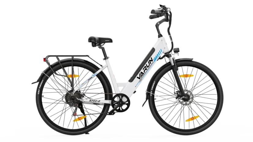 Městské elektrokolo VARUN S700 - Barva: Černá, Rám: Klasický