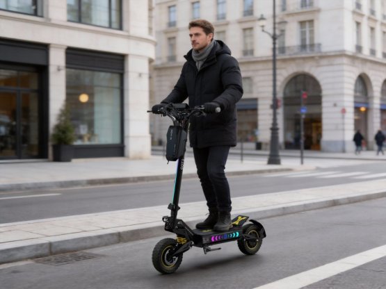 Skládací elektrická koloběžka OOTD T10 Pro