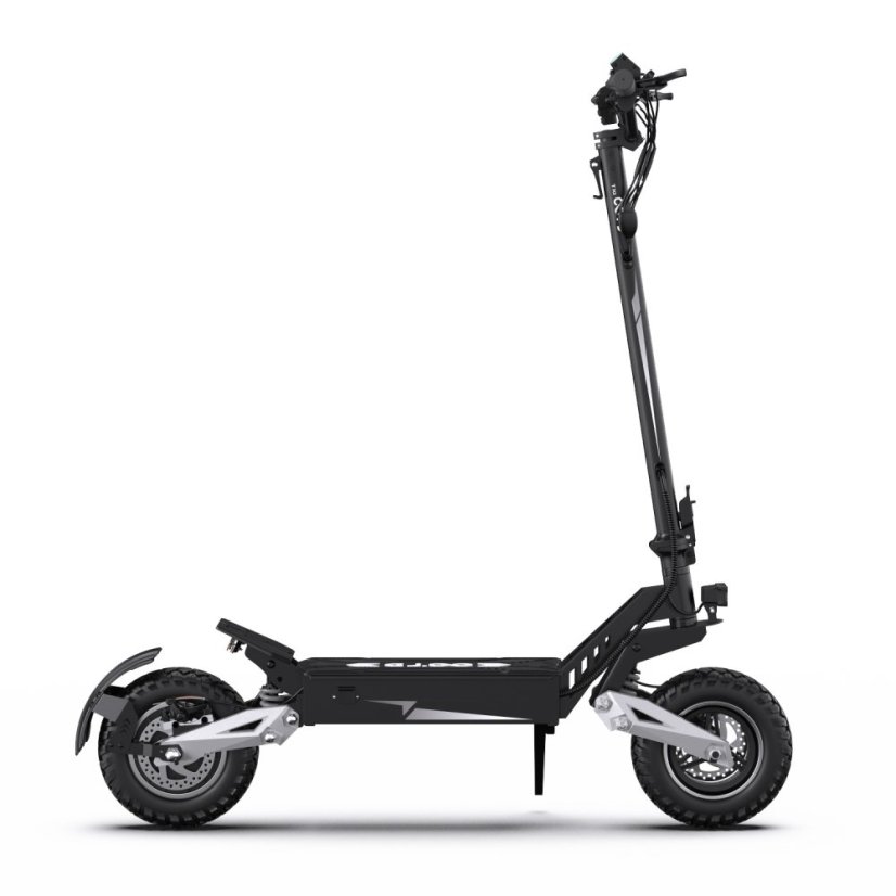 Skládací elektrická koloběžka OOTD T10 - Barva: Šedá, Baterie: 48V 13.5Ah