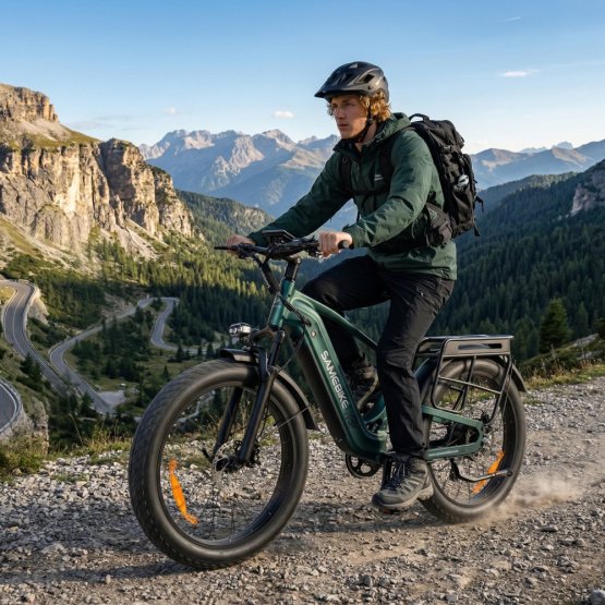 Výkonné fatbike elektrokolo SAMEBIKE STORM 48V 20Ah