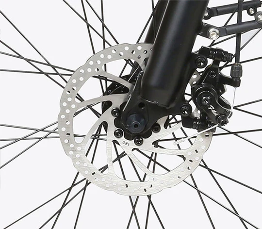 Robustní městské elektrokolo SAMEBIKE RS-A01 Plus - Barva: Černá