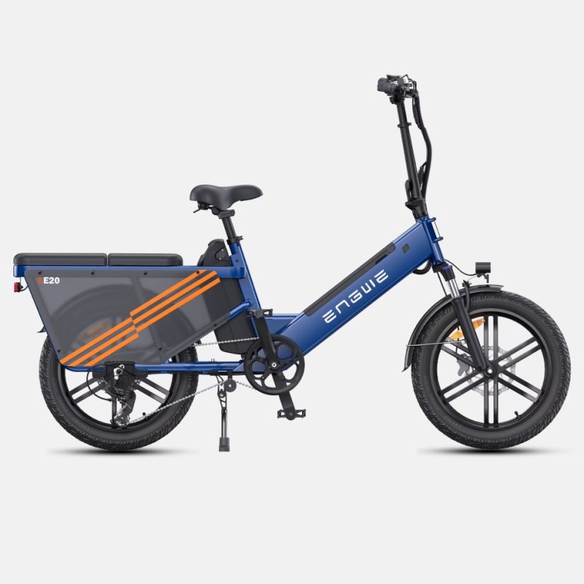 Nákladní elektrokolo ENGWE LE20 - Barva: Šedá, Počet baterií: 1