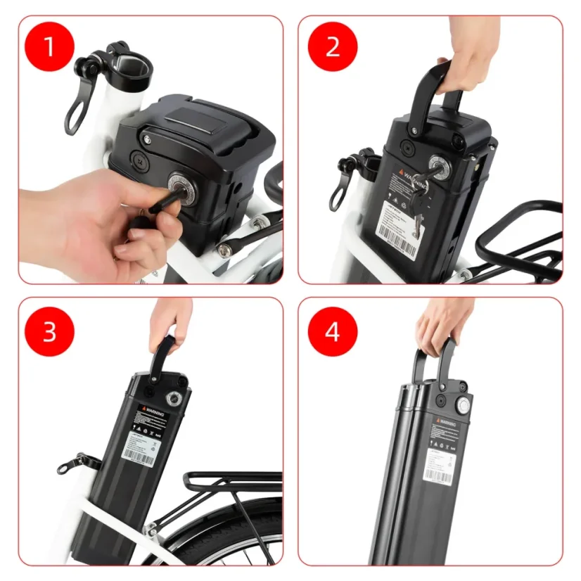 Stylové městské elektrokolo DYU C6