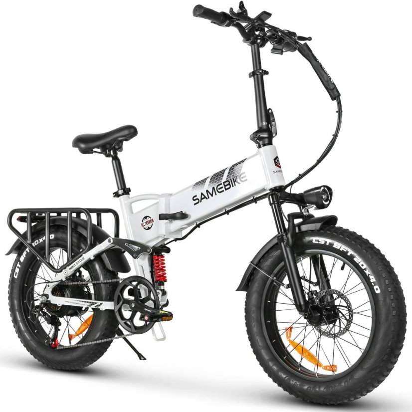 Skládací Fat Bike SAMEBIKE RS-A02 - Barva: Tmavě modrá