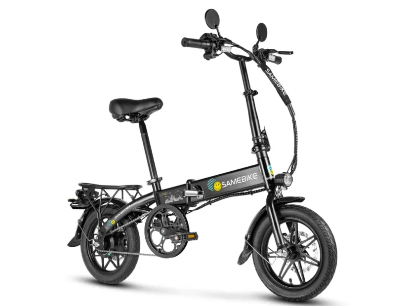 Ultralehké skládací elektrokolo SAMEBIKE Yinyu 14 - Barva: Bílá