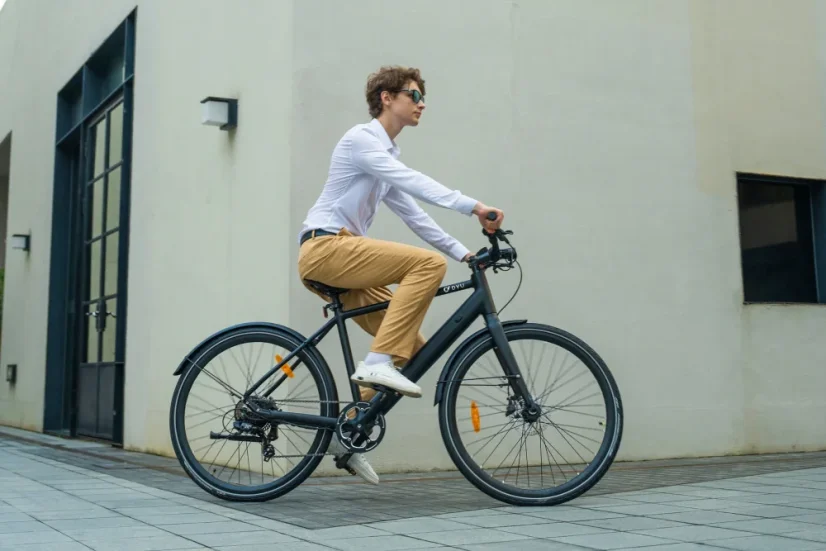 Městské elektrokolo DYU Stroll 1 - Barva: Stříbrná