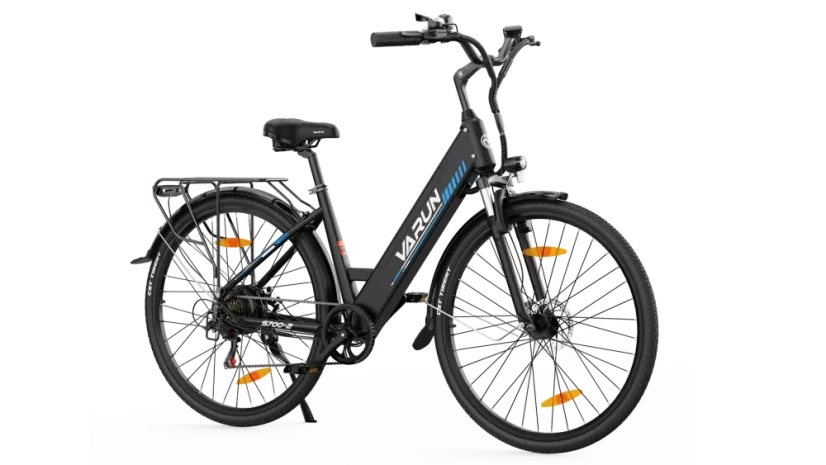 Městské elektrokolo VARUN S700 - Barva: Černá, Rám: Klasický
