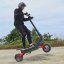 Terénní elektrokoloběžka KIXIN X10 - Barva: Červená
