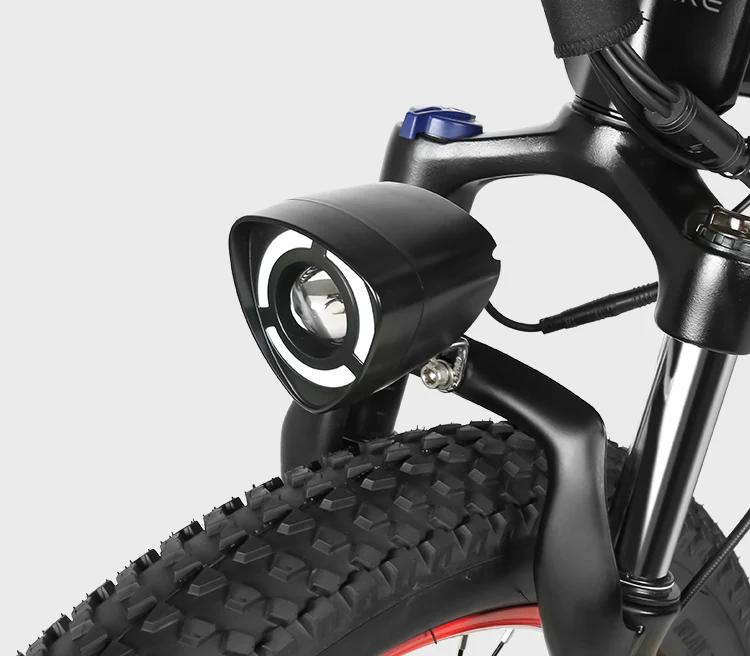 Skládací elektrokolo SAMEBIKE LO26-Plus - Barva: Černá