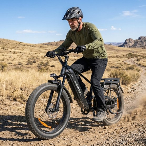 Výkonné fatbike elektrokolo SAMEBIKE STORM 48V 20Ah