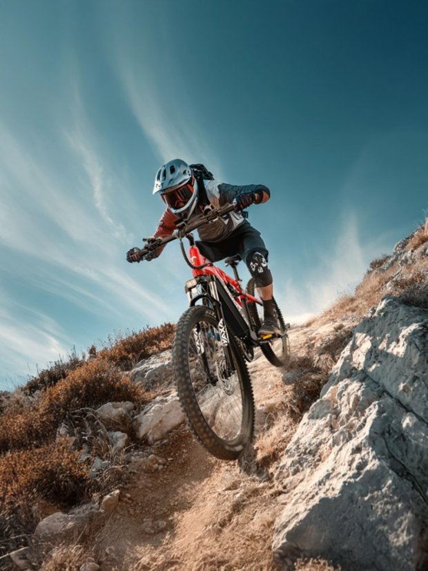 Celoodpružené horské elektrokolo Duotts E29 - Barva: Černá