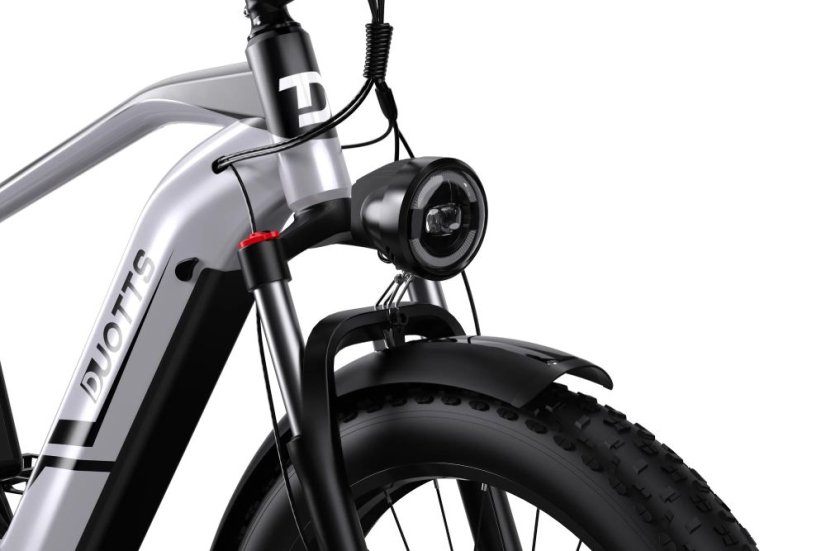 Elektrické kolo se dvěma motory DUOTTS F26 - Barva: Černá