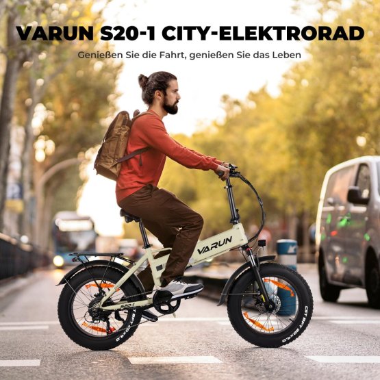Skládací elektrokolo VARUN S20-1