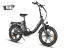 Skládací městské elektrokolo SAMEBIKE CY20 Pro - Barva: Černá